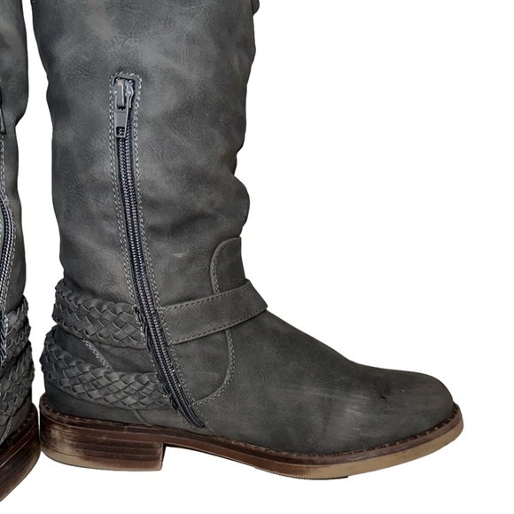 XOXO Women's Middleton Grey Fashion Boots size 7.5✨ - Picture 9 of 16